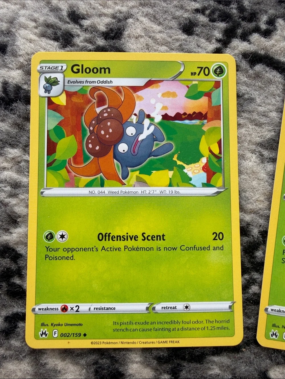 Oddish, Gloom & Bellossom Evolution Lot | Pokémon 151 + Crown Zenith | ✨5/$25✨